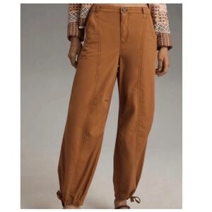 NWOT Anthropologie Pilcro Brown Tactical Utility Pants Size XL Rusty‎ Orange